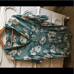 Amuse society button up shirt dress